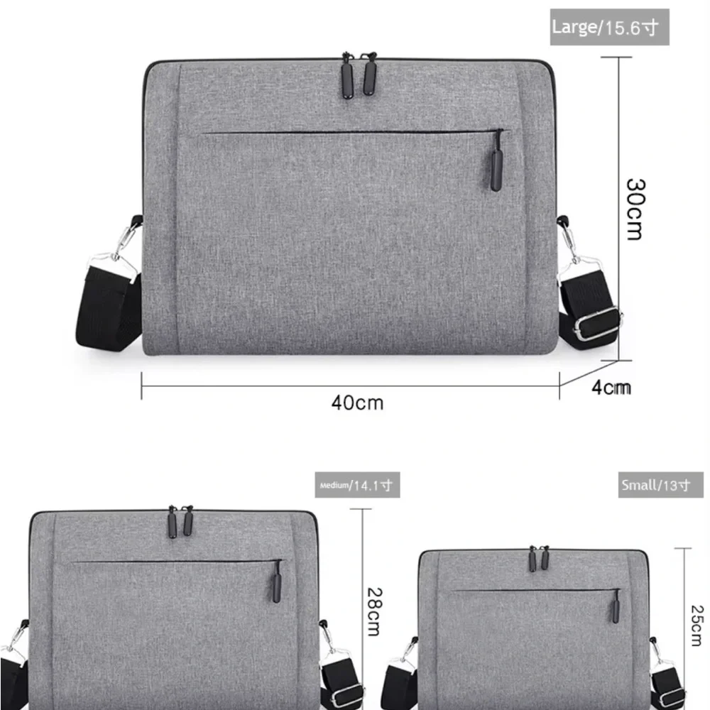 Sleek Black Men's Bag